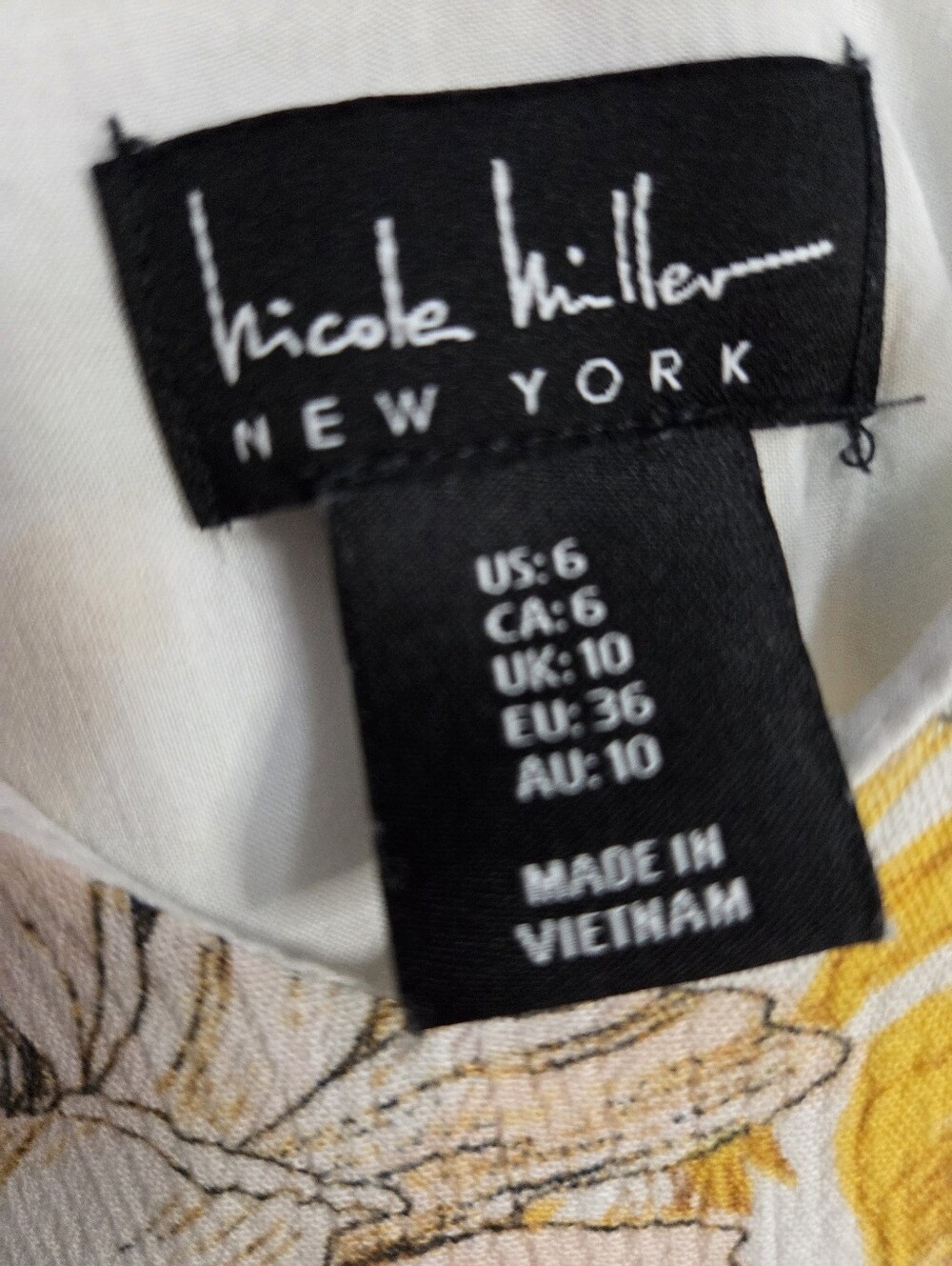 Nicole Miller Dress Size 6 - Picture 3 of 6